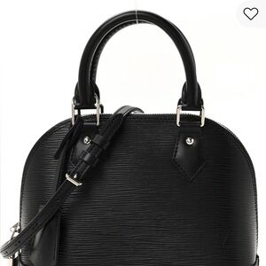 Black Structured Top-Handle Women's Bag